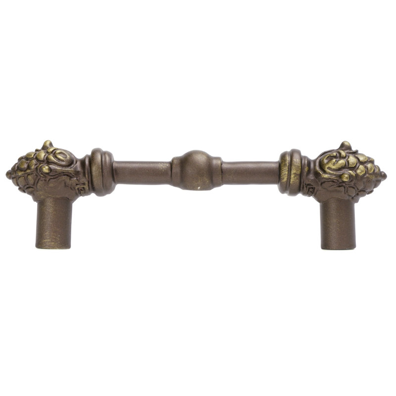Bienvenue, 4", Laiton antique
