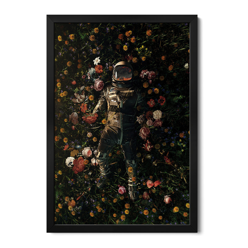 «Garden Delights», affiche encadrée par Nicebleed, H 32 po x l 24 po