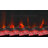 50" Ultra-narrow Bezel Electric Fireplace Heater - Modern Thin Design, Wall/recessed Mount, 12 Multicolored Flames, Smart App & Remote Control, Crystal/driftwood Kits, Timer-647211748