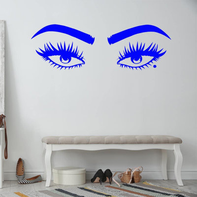 Adhésif décoratif yeux