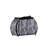 11.75" In Zebra Animal Print Purse W/ Black Faux Handle Table Lamp