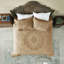 Ensemble de couvre-lit simple en chenille 100% coton Heirloom Collection, couvre-lit à médaillon traditionnel avec taie décorative assortie, certifié OEKO-TEX, doux, respirant, lavable à la machine, toutes saisons, brun clair-110869943-113450012