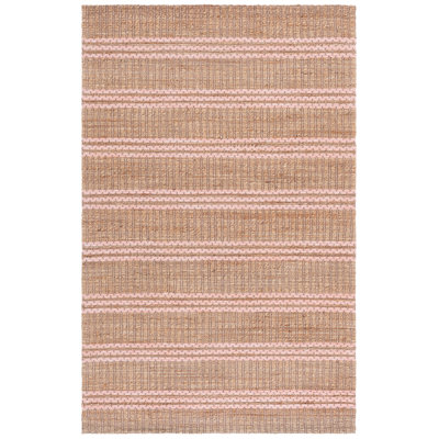 Martha Stewart 9525 Hand Tufted 40% Jute; 40% Wool; 20% Cotton Striped Rug