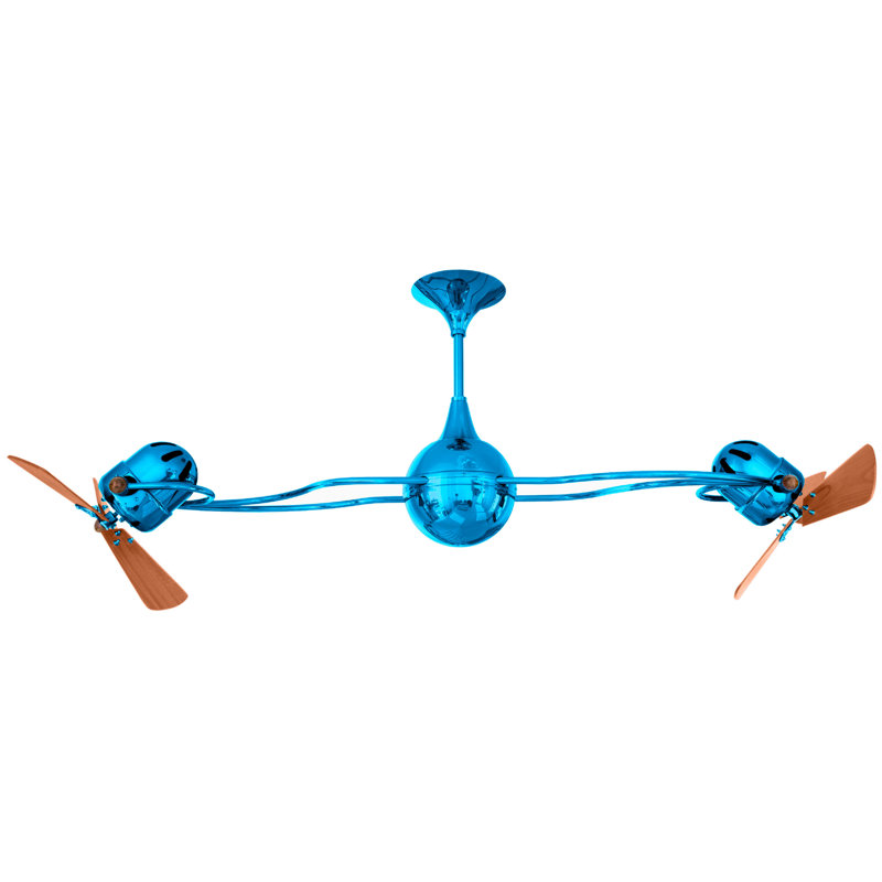 Ventilateur de plafond 3 pales 62 "italo ventania, Eau de Marinha