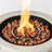 Concrete Round Fire Pit Bowl - 40000 , , Propane Fueled Grey