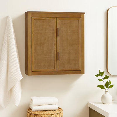 Armoire murale de rangement au-dessus de la toilette Ameer