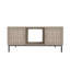 Élégante table basse à tissage Veener