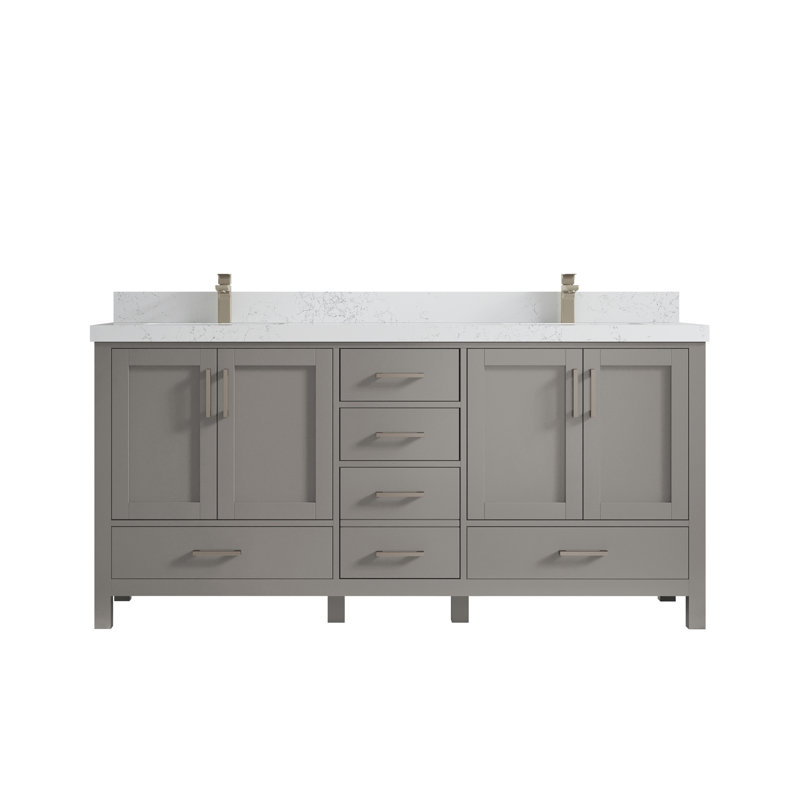 Ensemble de meuble-lavabo double 72 po Malibu, Empira