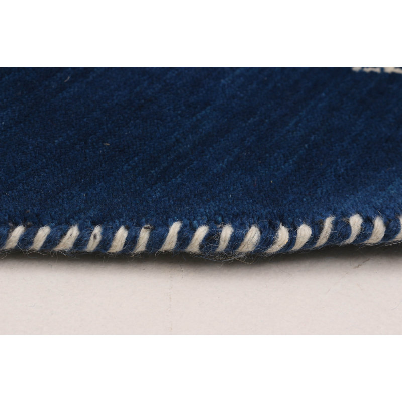 Tapis rond unique en laine nouvel âge 6 pi 5 po x 6 pi 5 po One-of-a-Kind