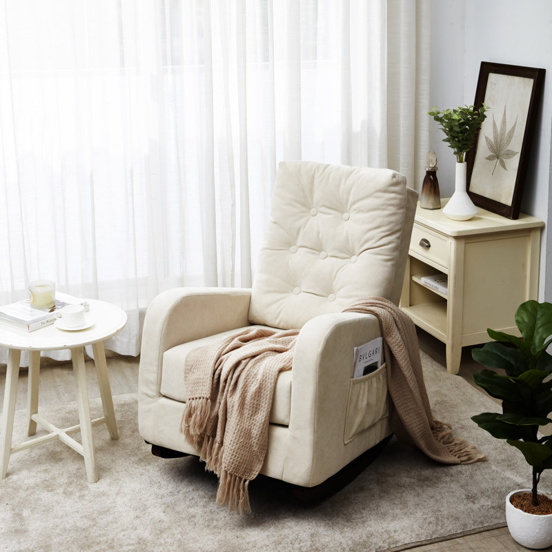 Fauteuil inclinable simple simple, Beige