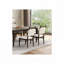 Chaises d'appoint en noyer foncé