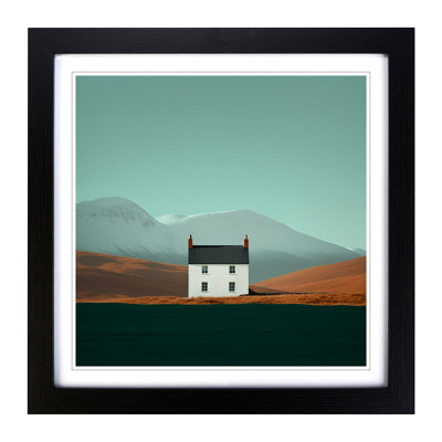 Scotland Minimalism Framed Print