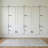 Pre-Cut Wall Molding Kit, 6-Frame PS Wainscoting Panel Set for Accent Walls and Full Wall Design