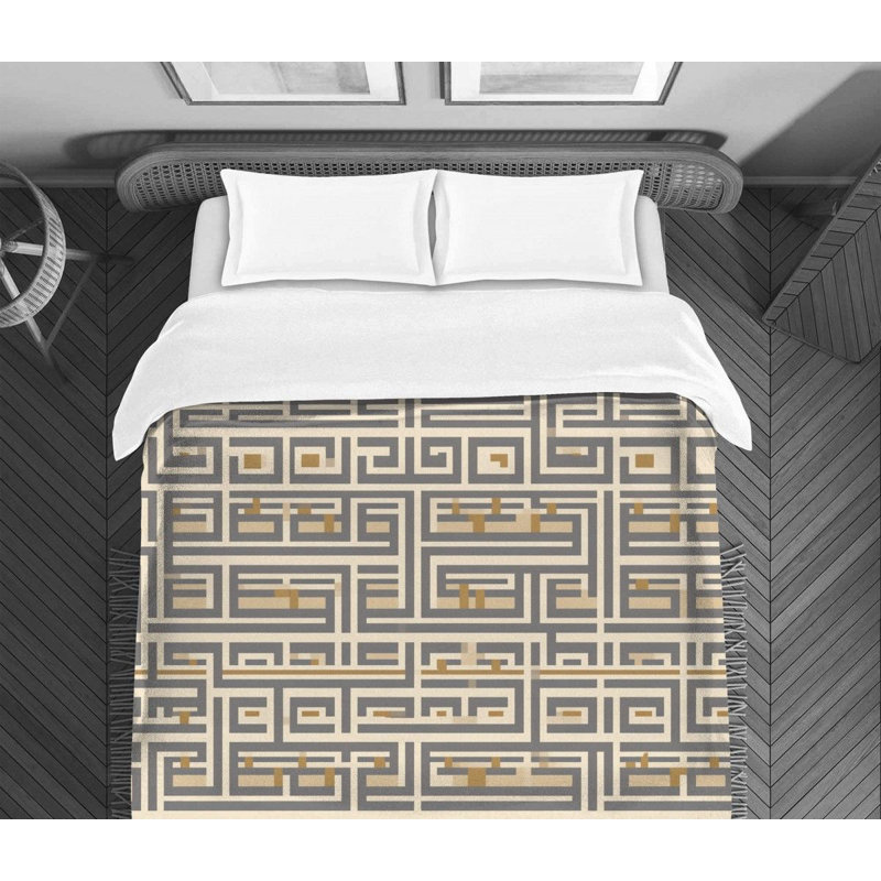 Mandala Comforter, Twin Extra Long Comforter