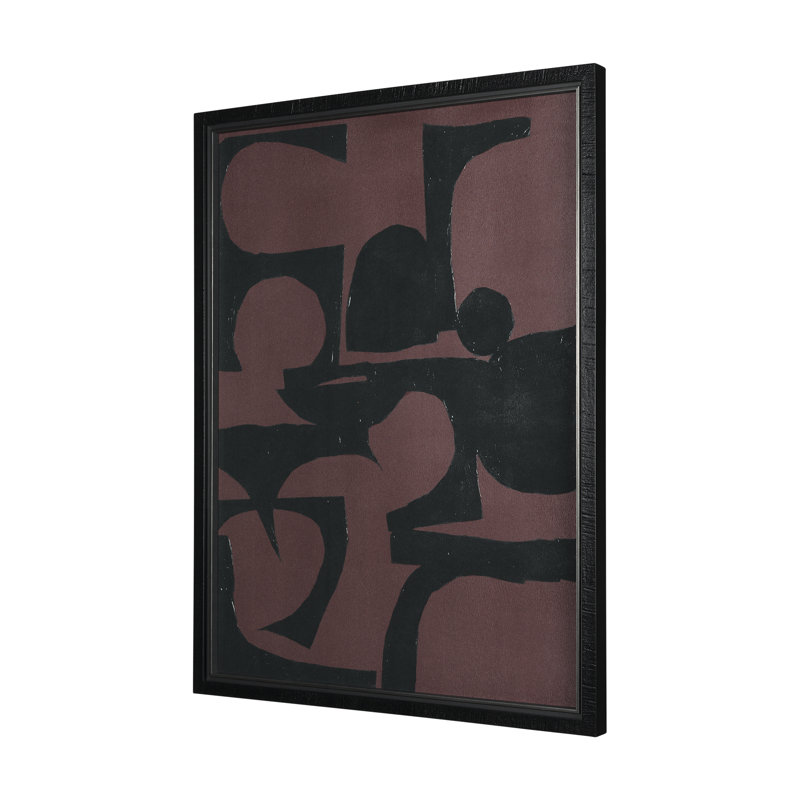Photographie d'art encadrée tempérée et encadrée à la main, H 41,5 po x l 31,5 po x P 1,625 po