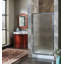 Porte de douche encadrée à pivot 31" x 63,75" chase-19137700-19137696