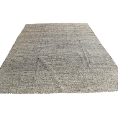 Tapis carré noir et blanc Jaylen