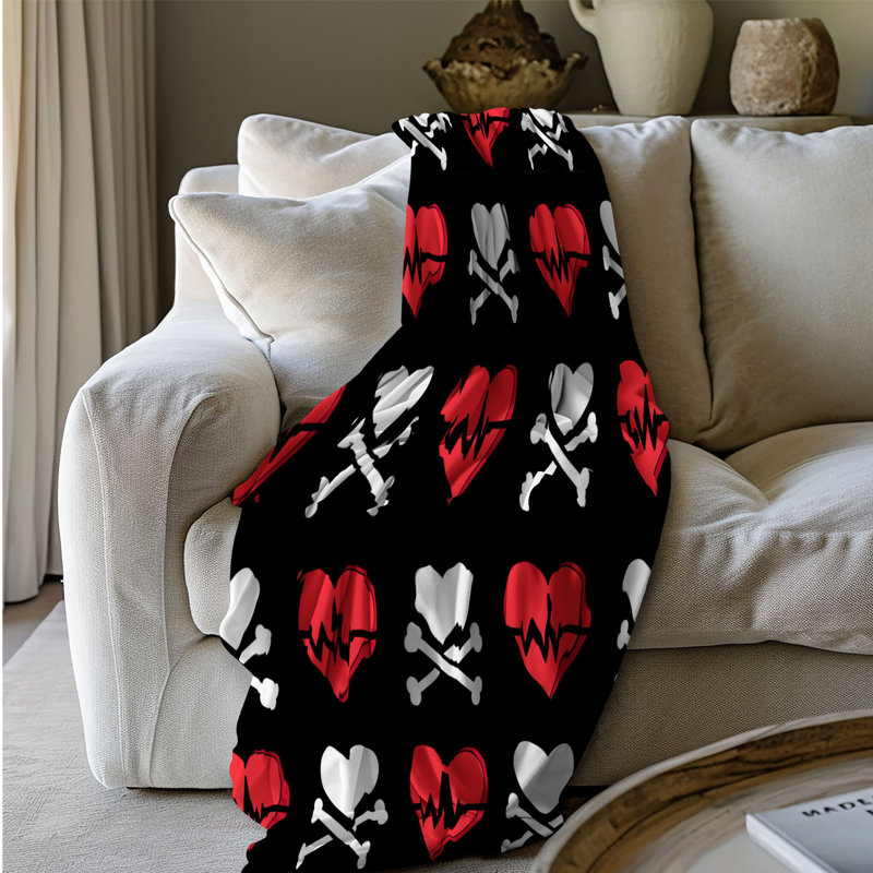 Haunted Tempo - 1 pièce Sherpa Premium, L 50 po x L 60 po