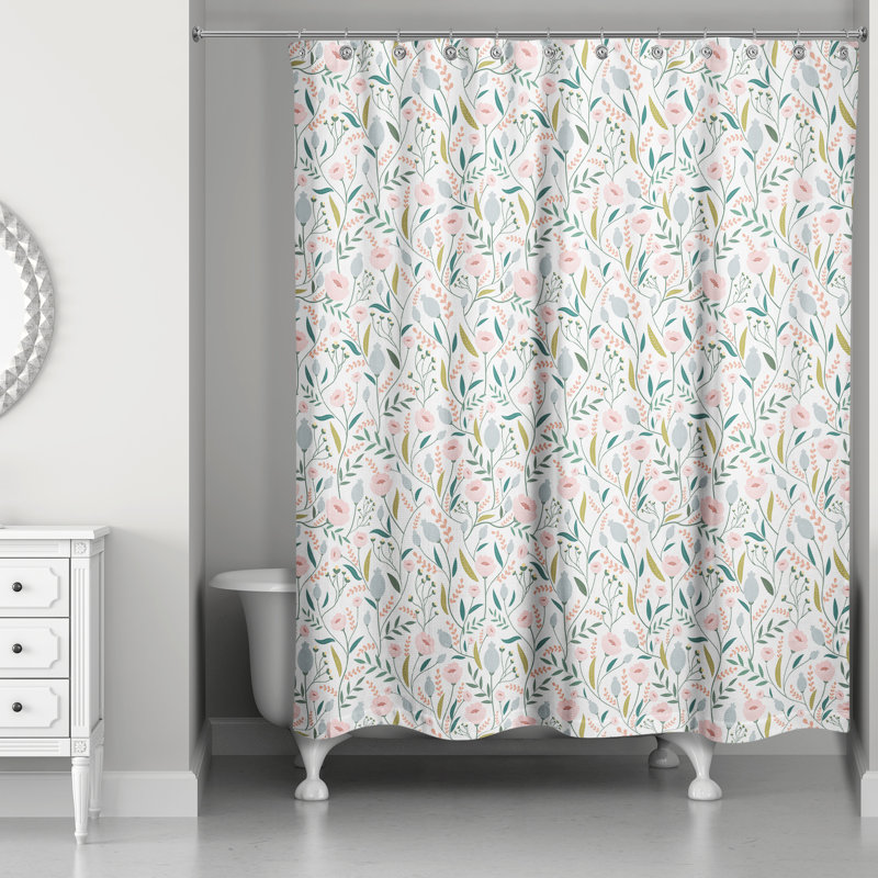 Floral Shower Curtain