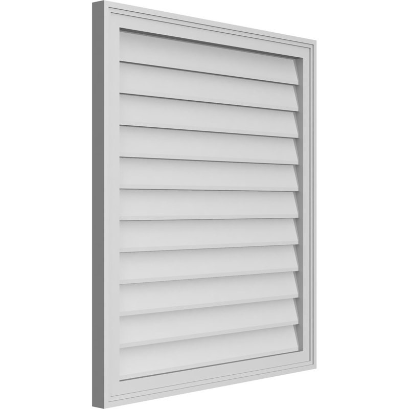 Cadre en brique, brun clair apprêté, H 34 po x l 30 po x P 1,5 po
