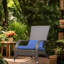 Ensemble de chaises d'extérieur en osier Adirondack pour 2 chaises d'extérieur en rotin surdimensionnées et confortables