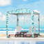 Parasol Outsunny Quick Beach Cabana
