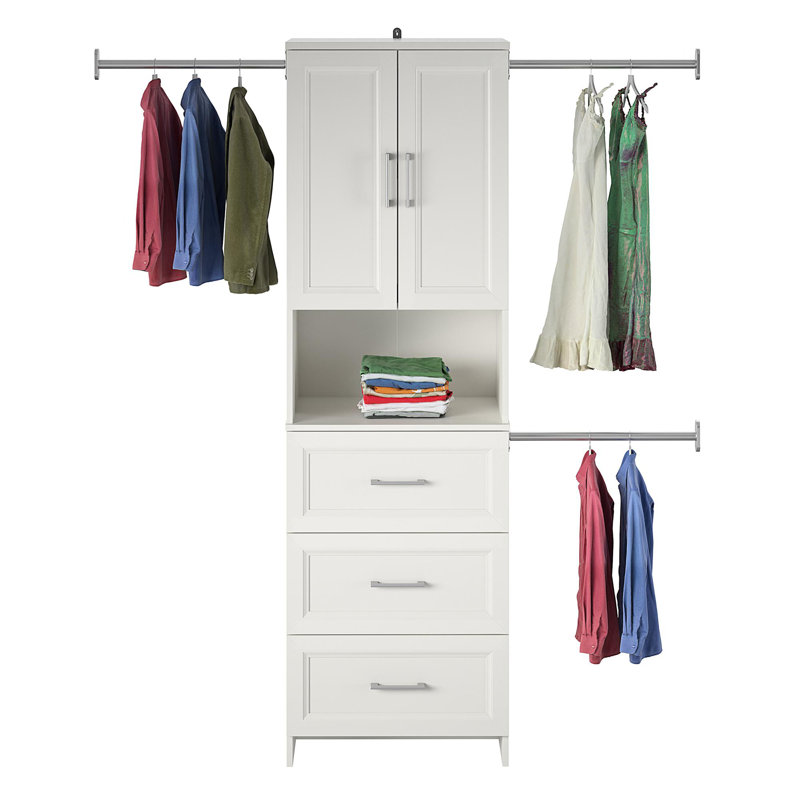 Akaylia 65.7'' - 95.7'' Walk-In Tower