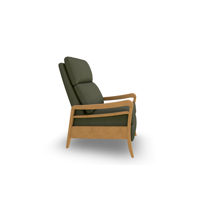 Fauteuil inclinable moderne, Loden, Bouleau couleur miel
