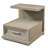 Judye Solid Wood Top 1 End Table with Storage