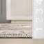 Tapis lavable en machine Teo Medallion pour le salon, la chambre et la cuisine, gris clair / ivoire-1469400722