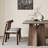 Modern White Ash Table with Oak Chairs-102188233
