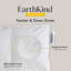 EarthKind Feather & Down Eco Friendly Sustainable 13.5 Tog Winter Cotton Cover Duvet-73640714