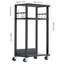 Mobile Printer Stand, 3 Tier Under Desk Home Printer Cart on Wheels-124979998