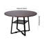 Round Metal Base Dining Table-611522146-611522173