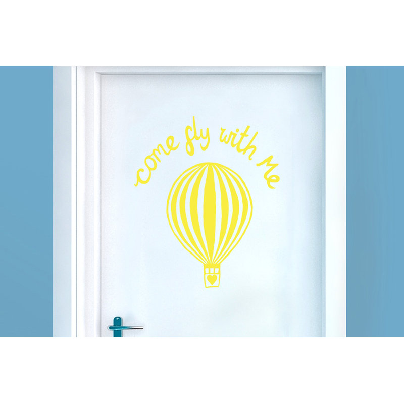 Wall Decal, Bright Yellow