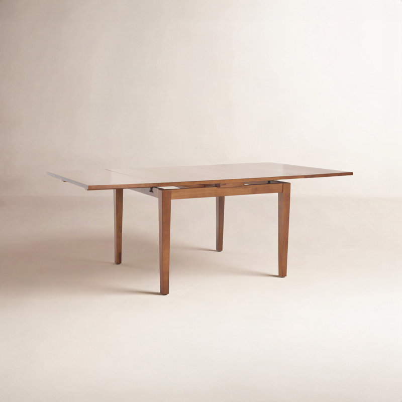 Arizona Extendable Solid Wood Base Dining Table, Brown