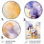 Impression mauve et jaune mauve d'Iris-92734973