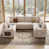 Beige Chenille