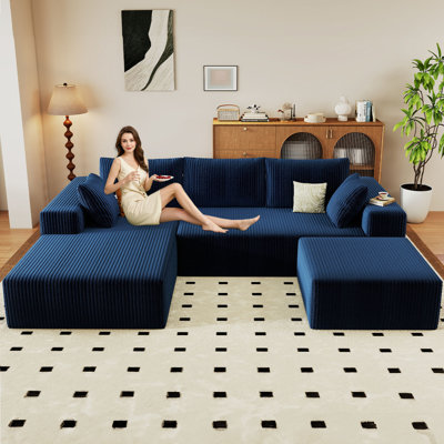 Canapé modulaire Boneless 96 po Cloud Couch