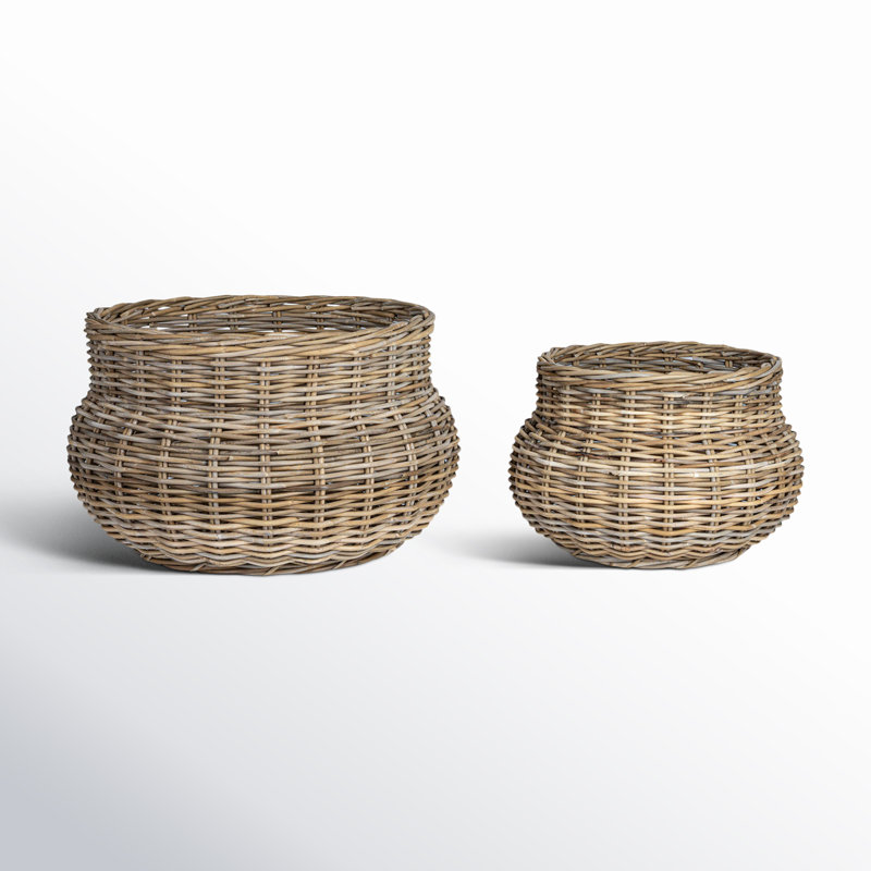 AllModern Marsi Wicker Decorative Basket