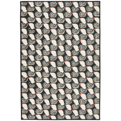 Cockadoodledoo Multi Machine Washable Rug