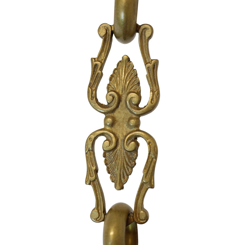 Chaîne de lustre décorative ou chaîne de 3 pieds, Laiton antique