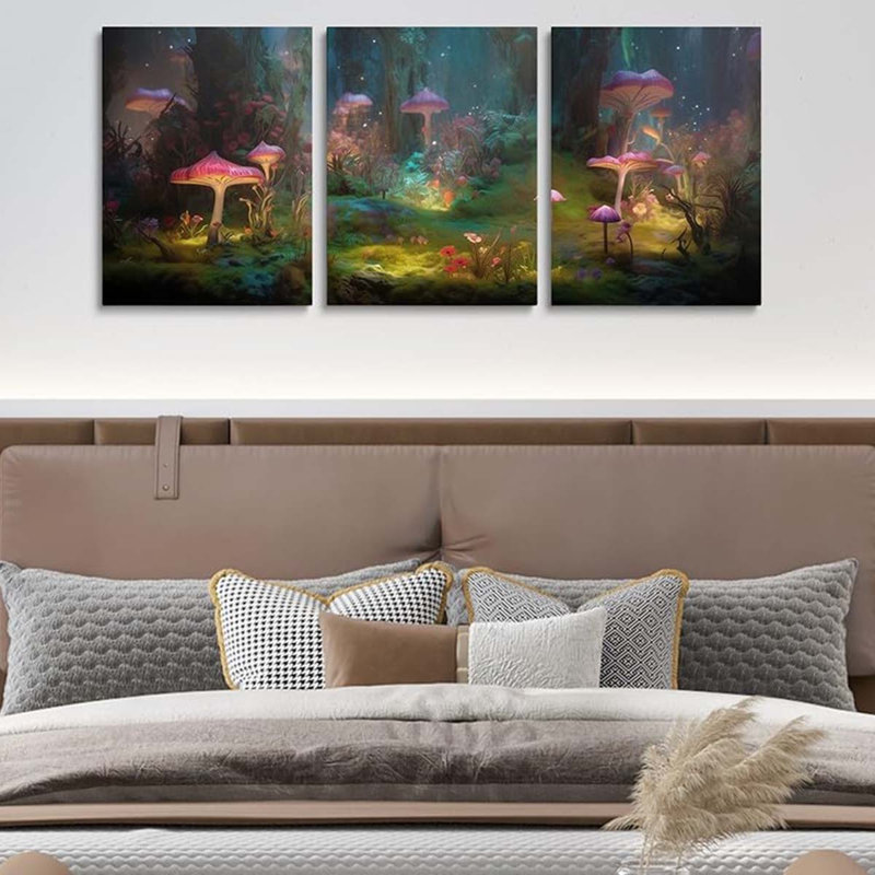 3 Piece Wrapped Canvas Print
