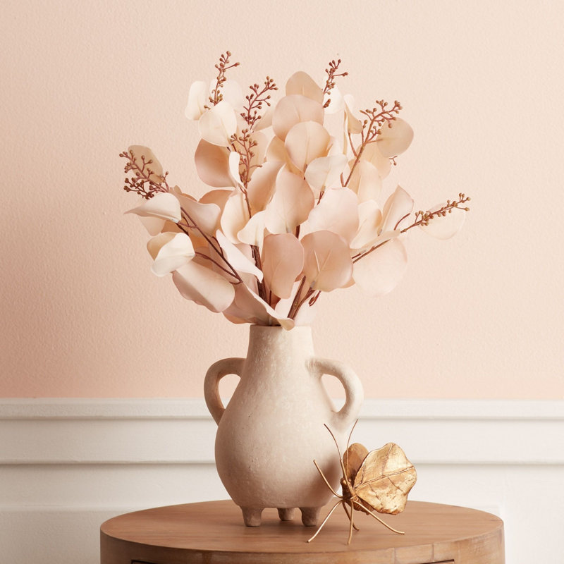Tige d'eucalyptus ensemencé (ensemble de 6), Beige