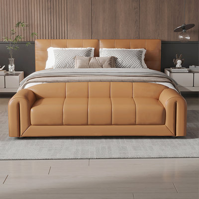 Banc avec revêtement