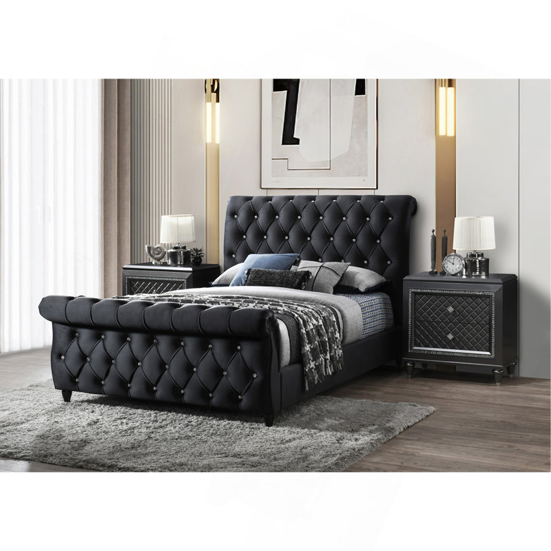 Mobilier de chambre à coucher 1pc, Très grand lit
