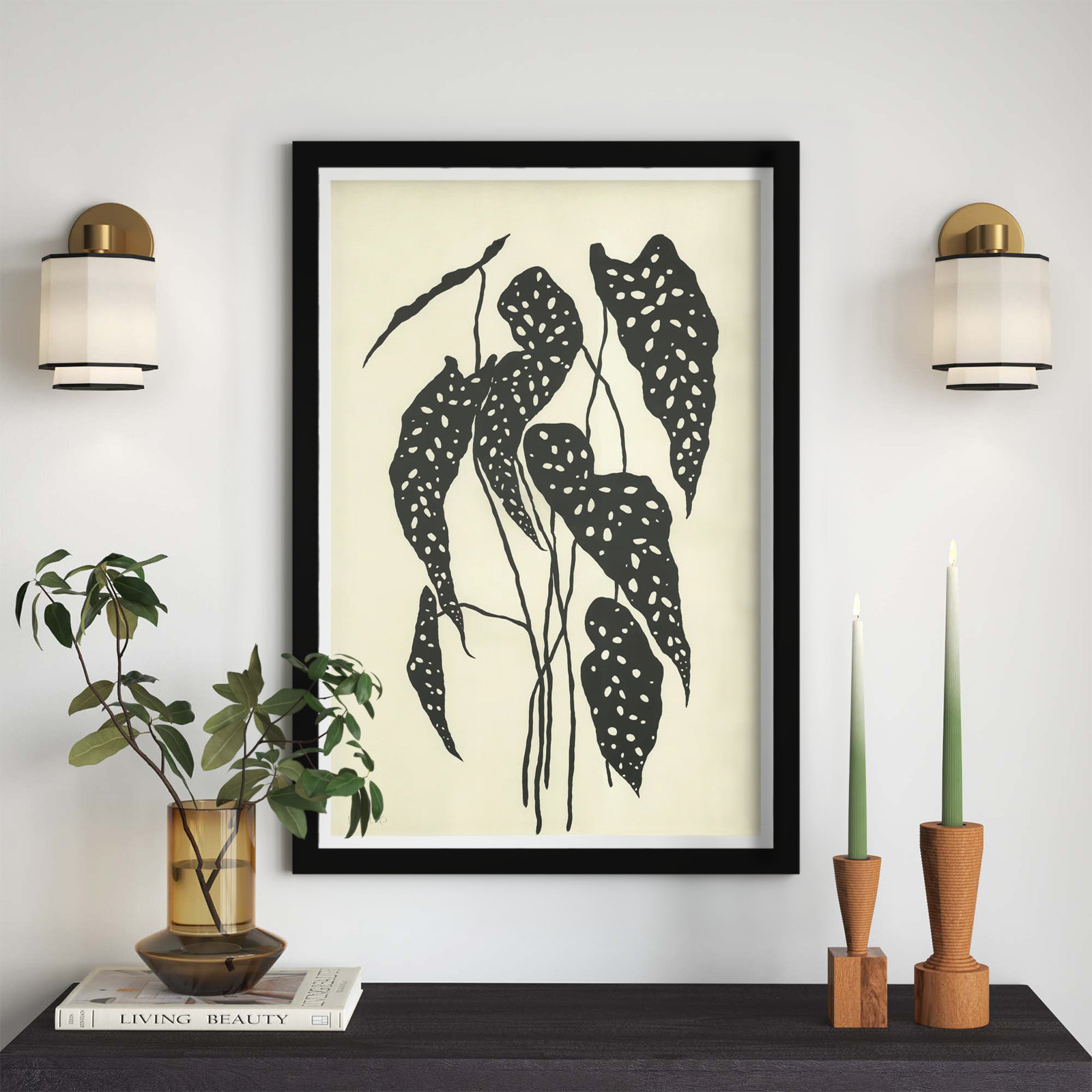 Begonia Print by Susan Hable