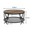 Aumiller Cross Legs Coffee Table with Storage-936857227-936857270