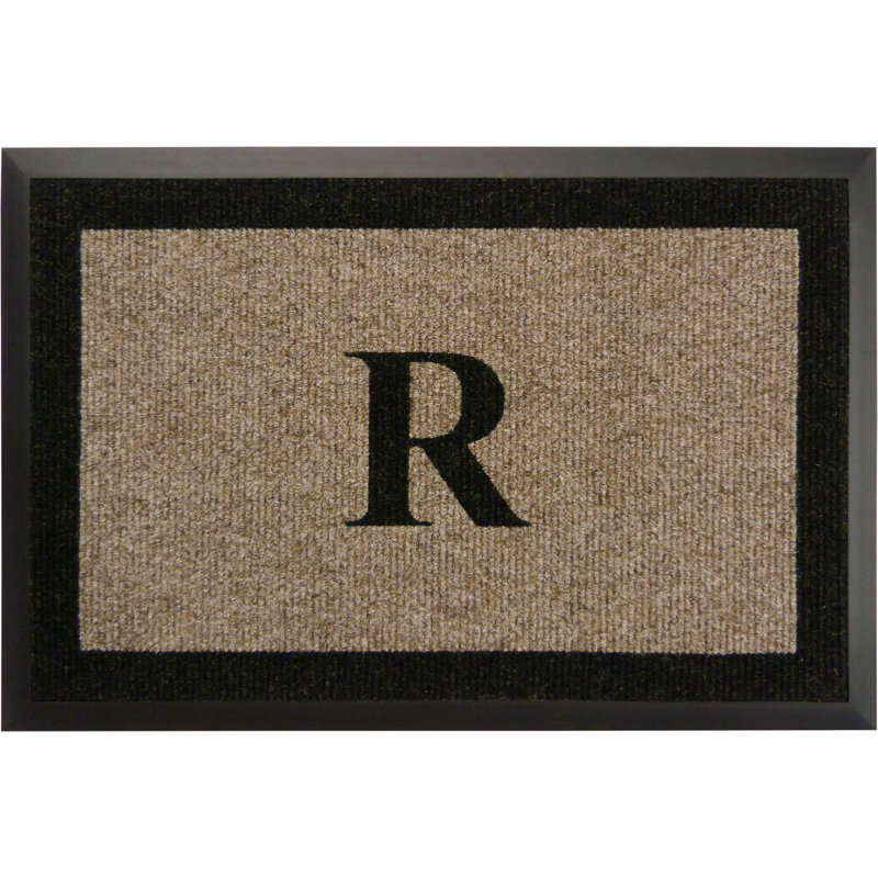 Tapis d'extérieur antidérapant Asai, Taupe, R, l 36 po x L 60 po