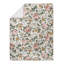 Ensemble de literie pour lit de bébé 5 pièces Vintage Floral Rose and Green